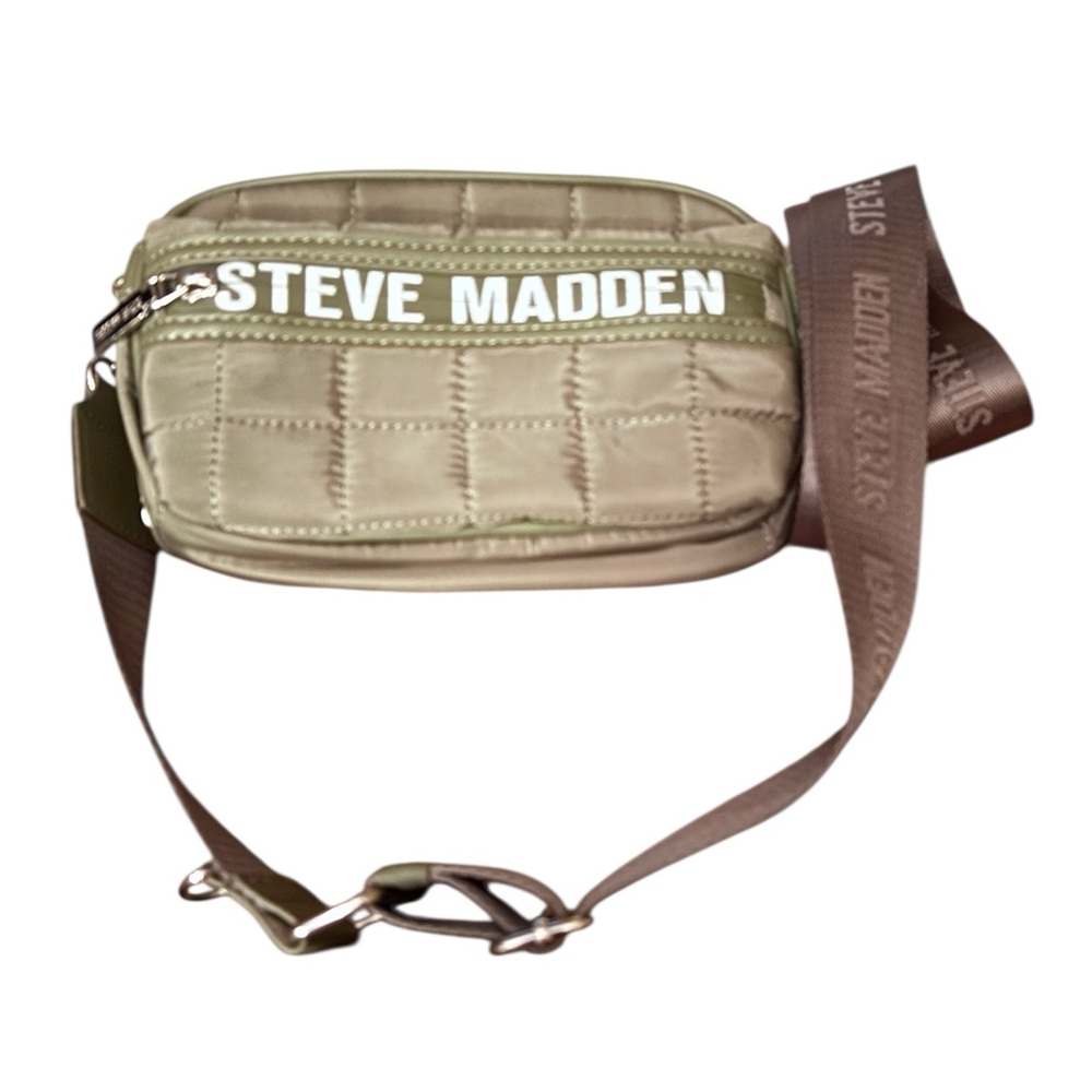Steve Madden Khaki Belt Bag